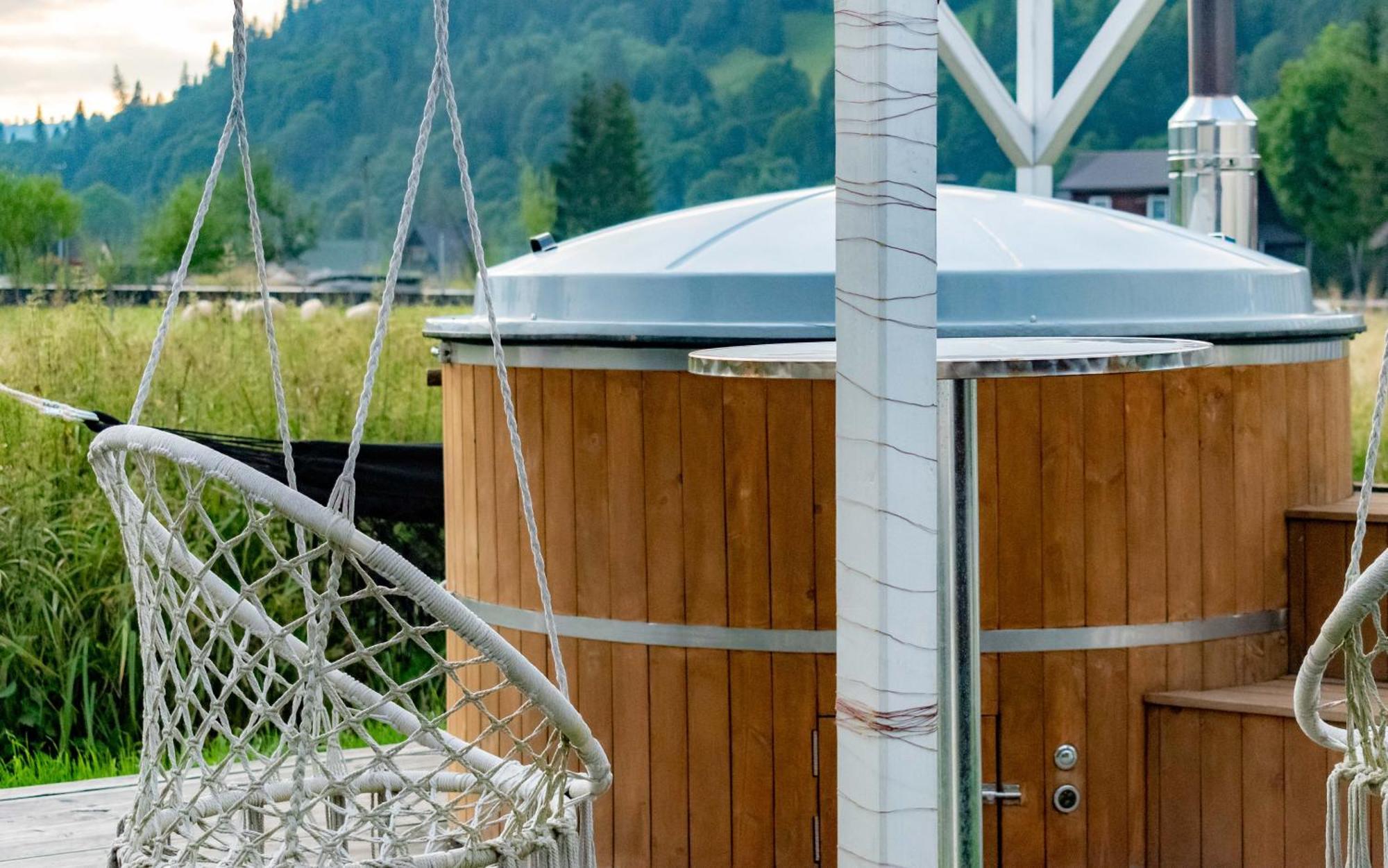 Domek Dream II Z Jacuzzi I Basenem Poronin Exterior foto